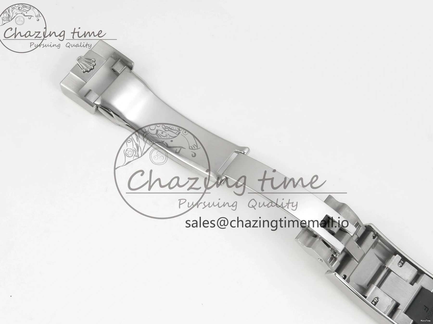 MiroTime 0122 Daytona 126519 VSF 1:1 Best Edition Black Silver Lume Dial on Oysterflex Strap VS4131 V2 (Weighted) DailyWear 324